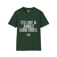 thumbnail image 1 of Its Like a Jungle Sometimes: NY Vibe Official Logo Unisex Softstyle T-Shirt, 1 of 3