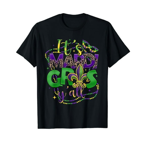 Its Mardi Gras Yall Mardi Gras Shirts For Women Men Kids T-Shirt