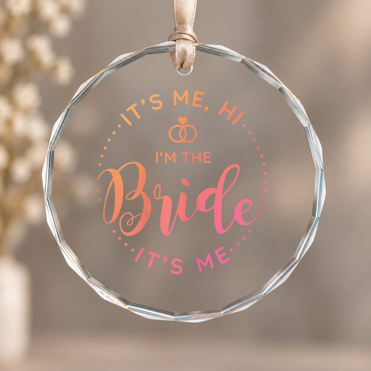 Its Me Hi I'm the Bride Its Me Wedding Day Bride to Be Christmas ...