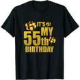 thumbnail image 1 of Its My 55th Birthday Funny Balloons Happy Birthday Gift Tee T-Shirt, 1 of 4