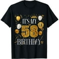 thumbnail image 1 of Its My 58th Birthday Happy 1965 Birthday Tee For Men Women T-Shirt, 1 of 4