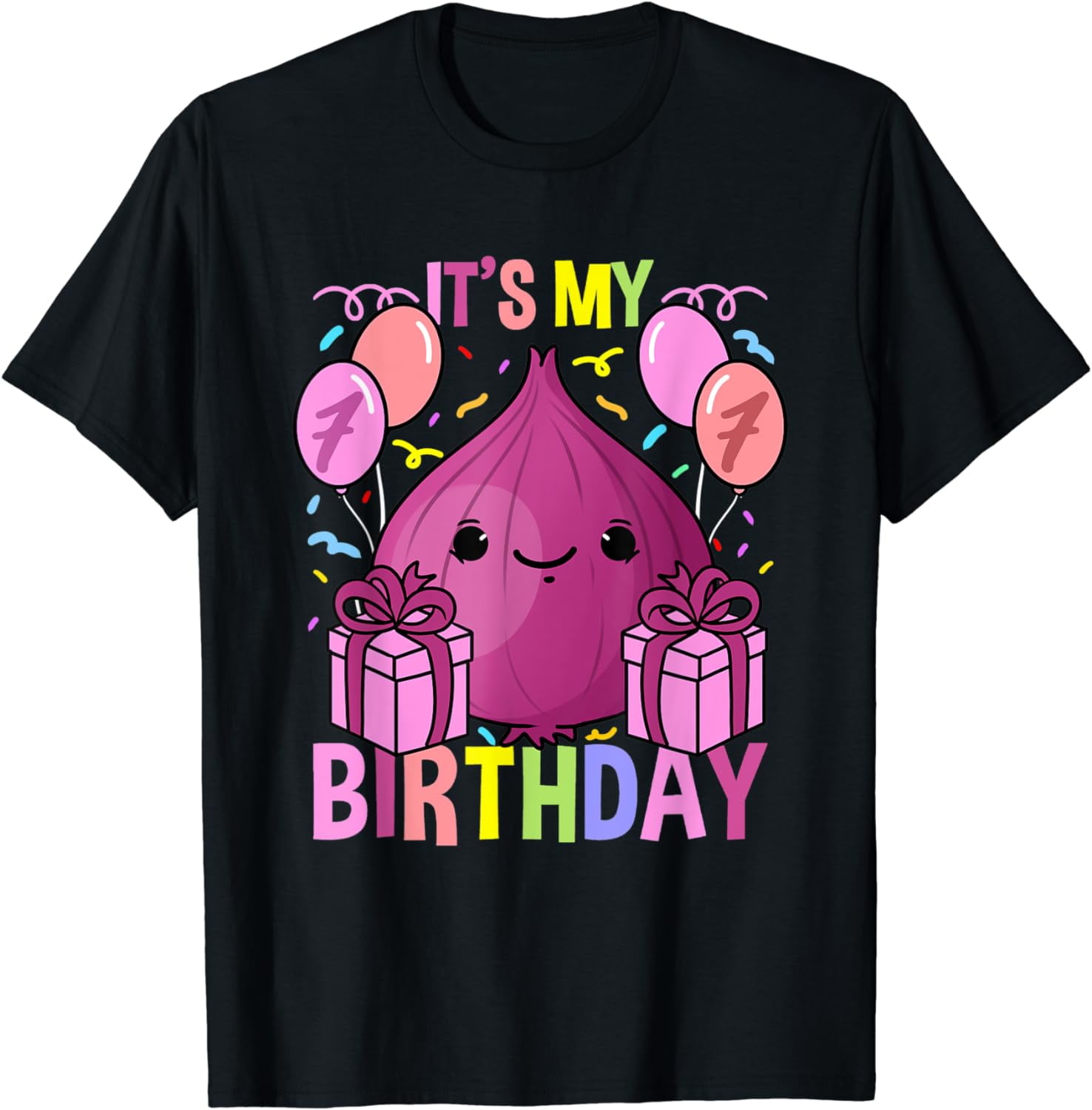 Its My 7th Birthday Onion T-Shirt - Walmart.com