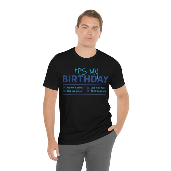 Its My Birthday Zodiac Horoscope Astrology Cute Funny Birthday Short Sleeve Tee Shirt
