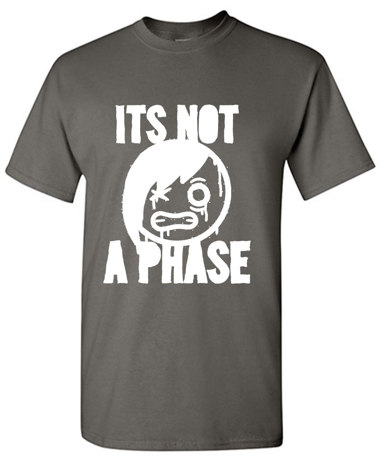 Its Not A Phase Sarcastic Humor Graphic Novelty Funny Tall T Shirt ...