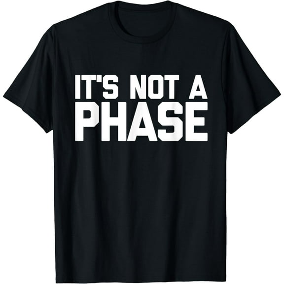 Its Not A Phase T Shirt Mens Womens Funny Aesthetic T-Shirt