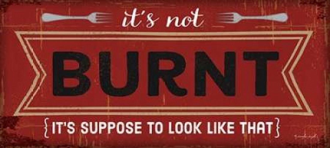 Its Not Burnt Canvas Art - Jennifer Pugh (10 x 20)