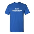 thumbnail image 1 of Its Not Procrastination Sarcastic Humor Graphic Novelty Funny Youth T Shirt, 1 of 1