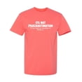 thumbnail image 1 of Its Not Procrastination Sarcastic Humor Graphic Tees Gift For Mens Novelty Funny T Shirt, 1 of 5