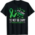 thumbnail image 1 of Its Ok Not To Be Ok Mental Health Awareness Butterfly Ribbon T-Shirt, 1 of 4