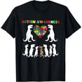 thumbnail image 1 of Its Ok To Be Different Autism Awareness Funny Trex T-Shirt, 1 of 4