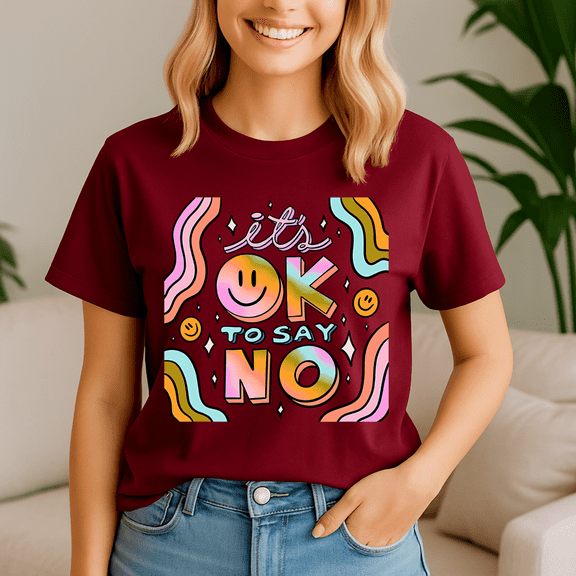 Its Ok To Say No Shirt, Mental Health Tshirt
