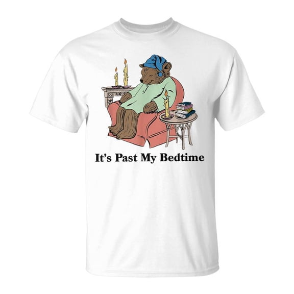 Its Past My Bedtime Sleepy Bear Dank Meme Quote TShirt