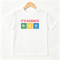 thumbnail image 1 of Its Science Bruh Element Boys Graphic Tee, Funny School Joke 100% Cotton Kids Short Sleeve T-Shirt 4-13Y, 1 of 5