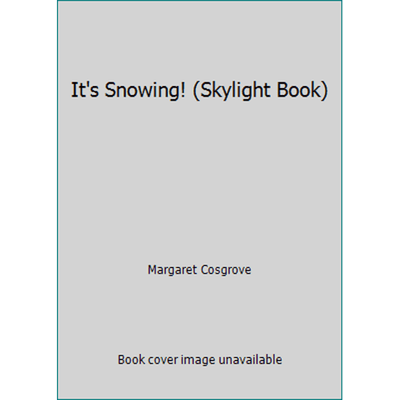 Pre-Owned It's Snowing! (Hardcover) 0396078516 9780396078517