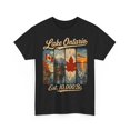thumbnail image 1 of Its Still Lake Ontario Canada Maple Leaf Great Lakes T-Shirt, 1 of 5