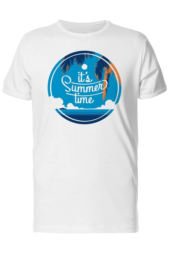 Its Summer Time Beach T-Shirt Men -Image by Shutterstock, Male 4X-Large
