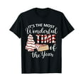 thumbnail image 1 of Its The Most Wonderful Time Of The Year Christmas tree cake T-Shirt, 1 of 5