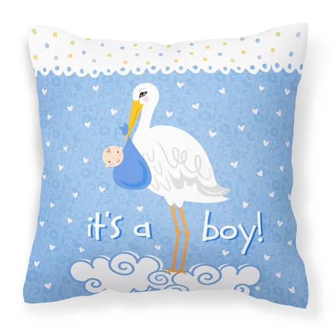 Its a Baby Boy Fabric Decorative Pillow