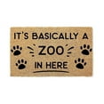 thumbnail image 1 of Its basically a Zoo in Here Doormat, 1 of 4