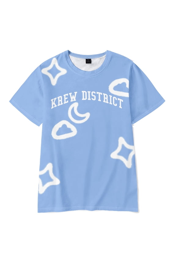 ItsFunneh Krew District Let's Chill T-Shirt Merch Men Short Sleeve Women Funny Tee Unisex Harajuku Tops