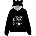 thumbnail image 1 of ItsFunneh Krew District Merch Cat Ears Hoodie Man/Woman Hip Hop Hoodies Fans Sweatshirts, 1 of 2