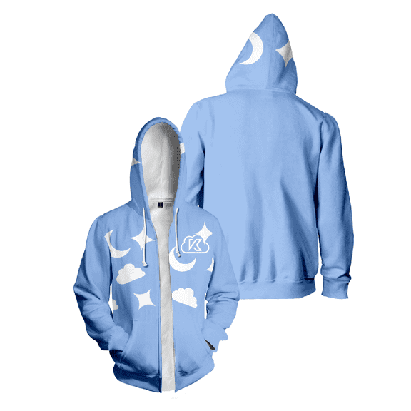 ItsFunneh Krew District Merch Reach For The Stars Hoodie Man/Woman Hip Hop Hoodies Fans Sweatshirts