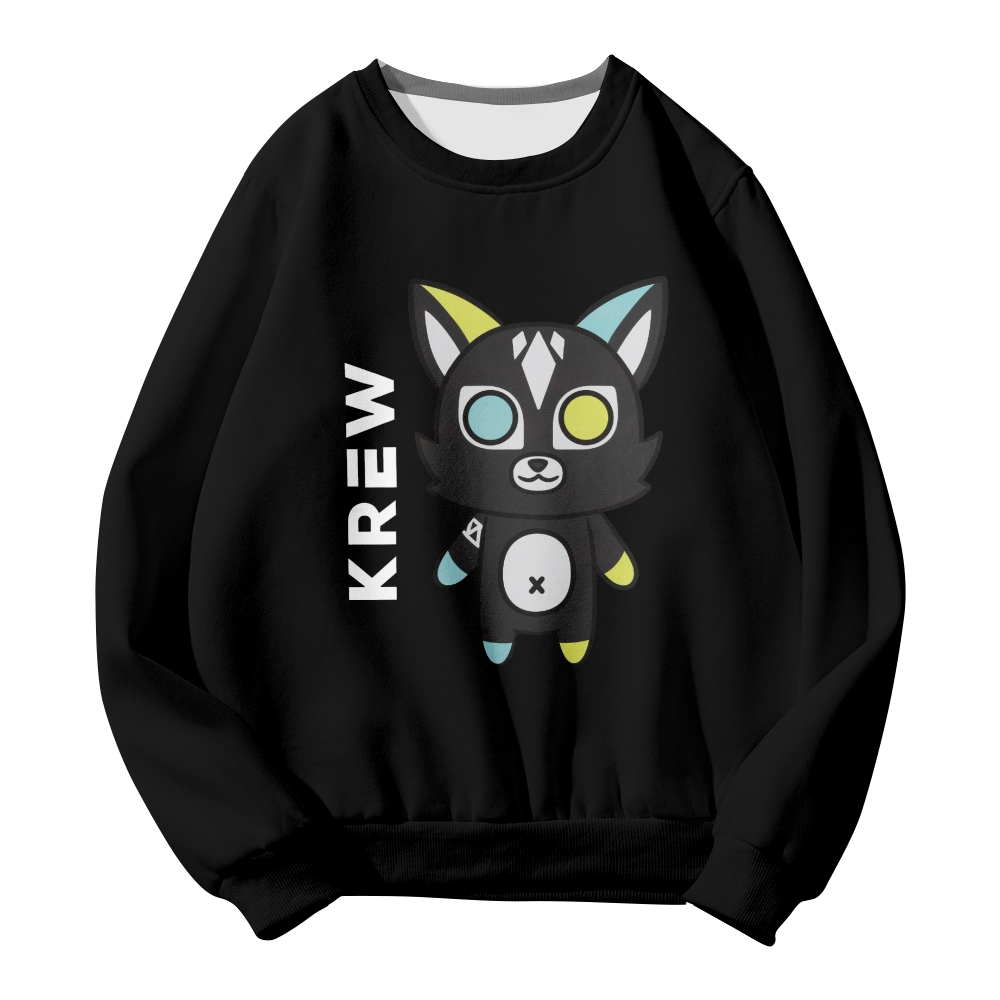 ItsFunneh Krew District Merch Unisex Crewneck Sweatshirt Funny Streetwear  Women/Men Oversized Pullovers - Walmart.com