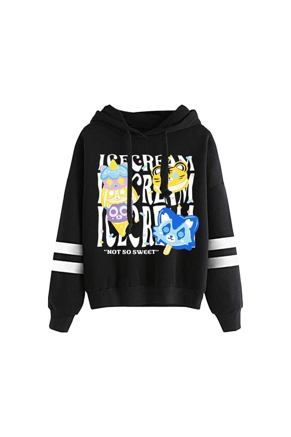 Krew District Not So Sweet Hoodie Unisex Long Sleeve Sweatshirt Pullover Clothes