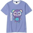 thumbnail image 1 of ItsFunneh Merch Krew District T-shirt For Men And Women Stylish Round Neck Casual Short-sleeved Top, 1 of 2