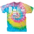 thumbnail image 1 of Itsa Girl Thing Anything is Popsicle Short Sleeve T-Shirt-Eternity Tiedye-Medium, 1 of 4