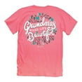 thumbnail image 1 of Itsa Girl Thing Grandmas Beautiful Short Sleeve T-Shirt-Coral-Small, 1 of 4