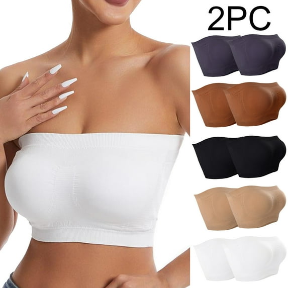 Itsame 2PC Bras for Women's Full Support Everyday Casual Bra Set Comfortable Breathable Wireless Comfort Bralette White Size 3XL