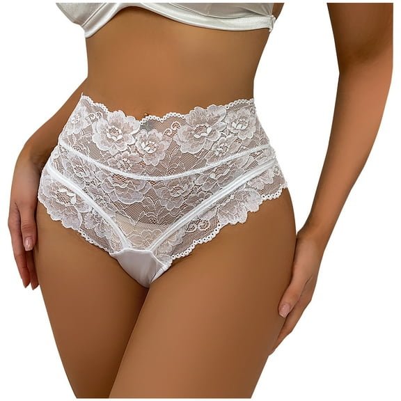 Itsame Lingerie Panties Womens Underpants Lace Underwear White Size 3XL