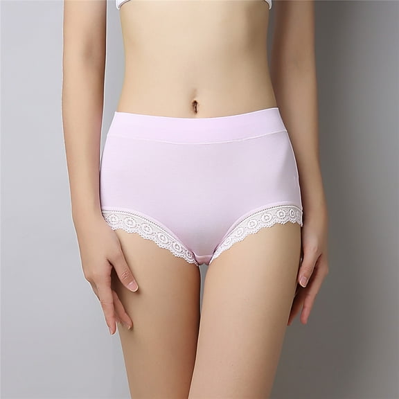 Itsame Lingerie Panties Womens Underpants New Leak Proof High Waist Underwear Pink Size 2XL