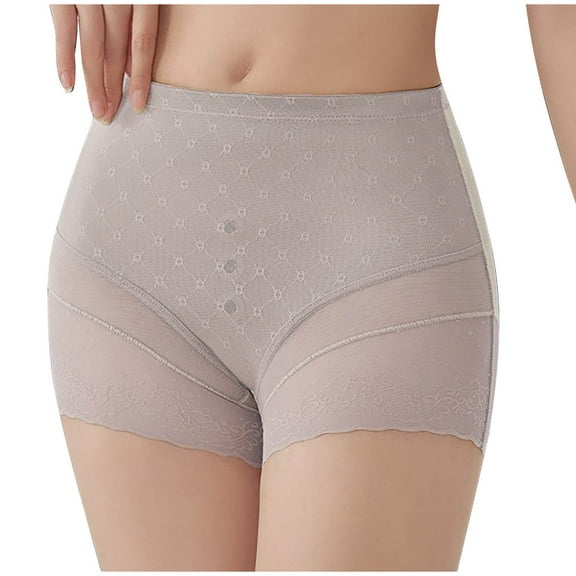 Itsame Lingerie Underpants for Womens Panties Lift Buttocks Without Traces Lace Underwear Khaki Size L