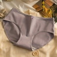 thumbnail image 1 of Itsame Womens Briefs, Breathable Stretch Comfort Cotton Underwear Purple XL, 1 of 4