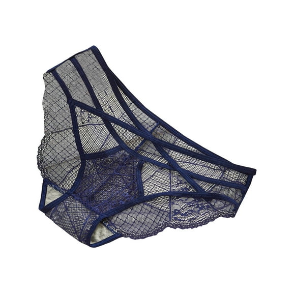 Itsame Womens Briefs, Comfort Breathable Sexy Lace Ladies Underwear Blue Free Size