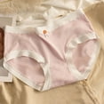 thumbnail image 1 of Itsame Womens Briefs, Comfort Seamless Breathable Cotton Underwear Purple XL, 1 of 4