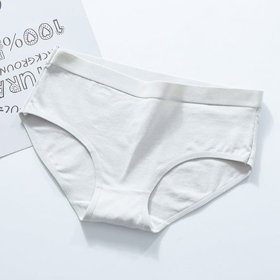 Itsame Womens Briefs, Stretch Breathable Seamless Cotton Underwear Silver M