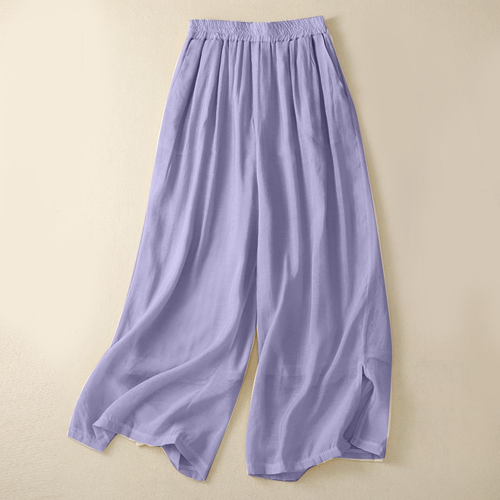 【SATIIIZ】Toffee Pintuck Wide Training Pants Pintuck Sweatpant For Women | Factory