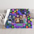 Itsfunneh Flannel Throw Blanket 50"X40" All Seasons Lightweight and