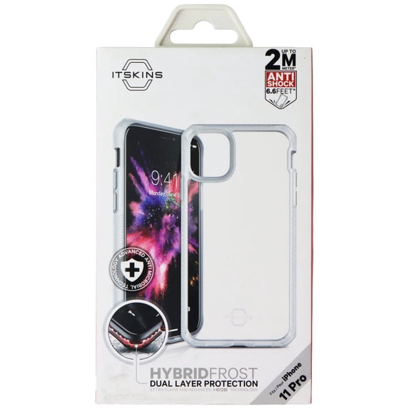 ITSKINS Hybrid Frost Series Hardshell Case for Apple iPhone 11 Pro - Transparent