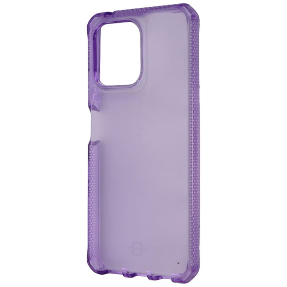 ITSKINS Spectrum_R // Clear Case for Motorola Moto G (2025) - Light Purple