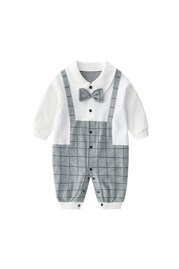 Baby Girl Romper,Long Sleeve Onsies for Baby Girls' Bodysuits Newborn Infant Ribbed Fall Baby Girl Romper Undershirt Gray 9-12 Months