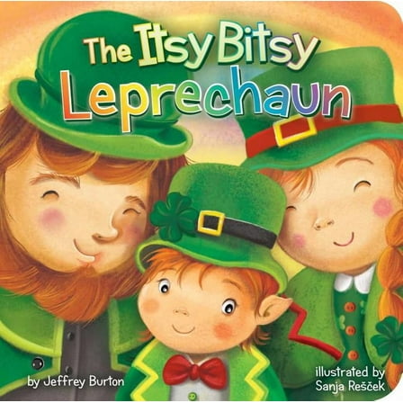 Itsy Bitsy Leprechaun (Board Book)