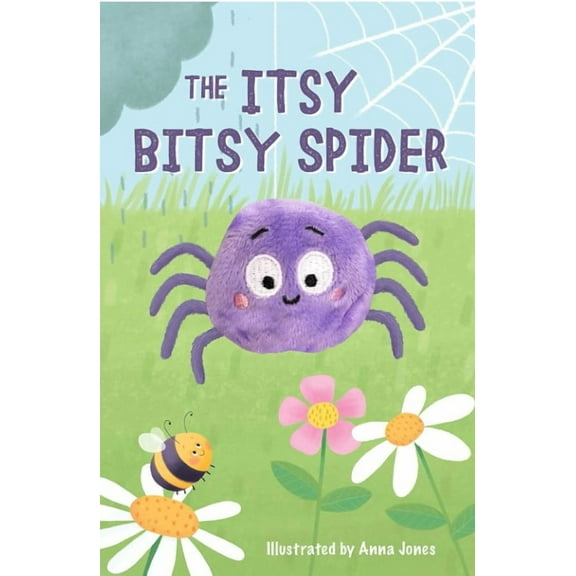 Itsy Bitsy Spider: A Finger Puppet Book (Hardcover)