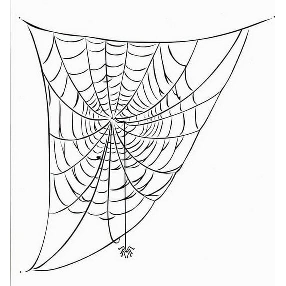 Itsy Bitsy Spider Web Stencil - DEE599 by DeeSigns