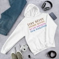 thumbnail image 1 of Itsy Bitsy Teenie Weenie Unisex Hoodie (White, 3XL), 1 of 1