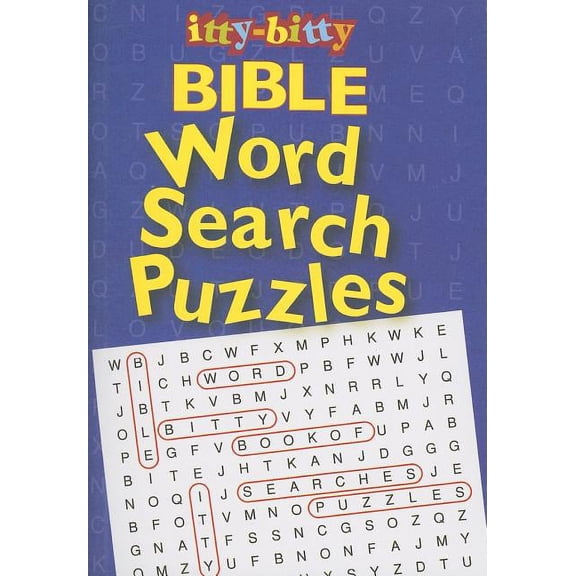 Itty-Bitty Itty-Bitty Bible Word Search Puzzles, (Paperback)