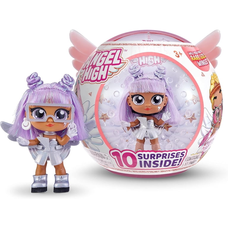 Itty Bitty Prettys Angel High Doll with 10 Surprise Accessories Itty Bitty Prettys Angel High Doll with 10 Surprise Accessories